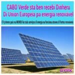 Cabo Verde sta ben recebe “fundos” di União Europeia pa energia renovável – NOTISIA DI 2014